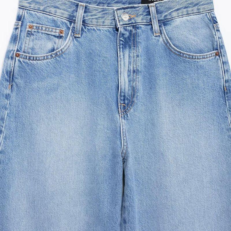 Kaslead Новое поступление Женская одежда Модный стиль Зауженные брюки Арочный профиль Высокая талия Деним 1300045