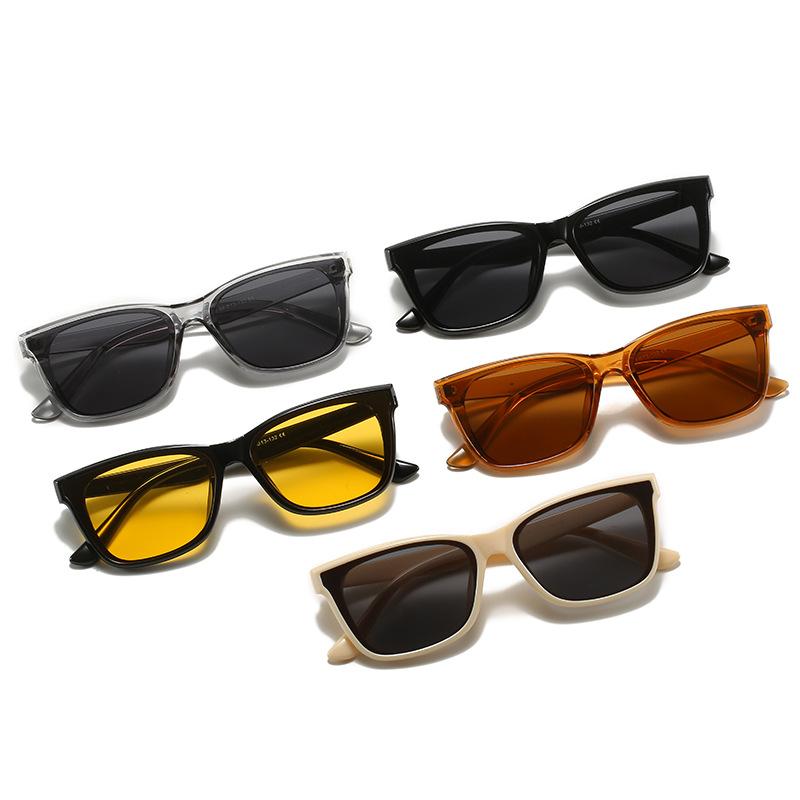 New European and American fashion small frame square sunglasses street show sunglasses women's trend sunglasses