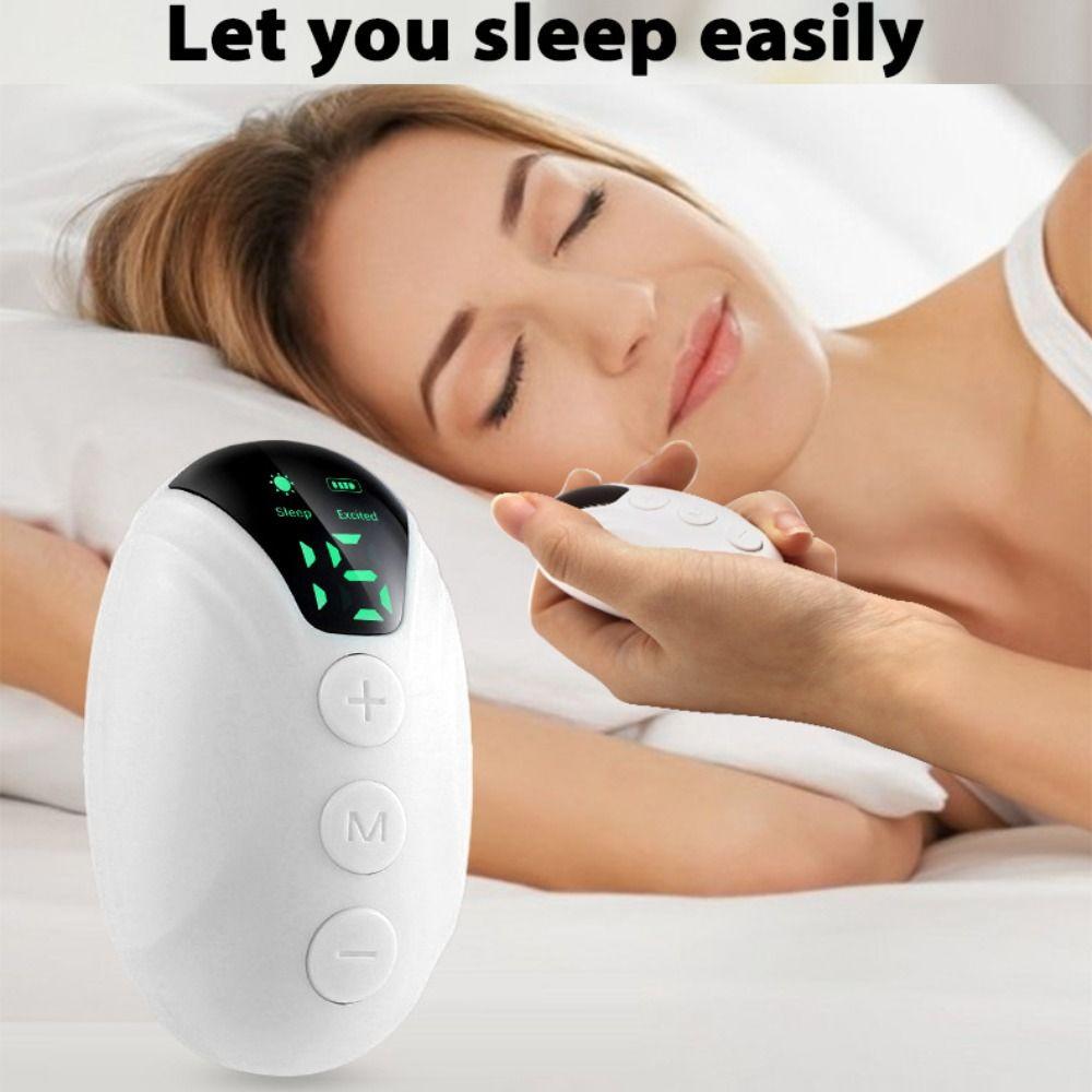 Portable Sleep Aid Device Rechargeable Stress Relief Neurocontrol Anxiety Device Hand Held Sleep Aid Sleep Improvement