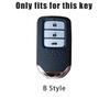 Чехол для корпуса автомобильного ключа для Honda Accord Fit Lucky Vezel City Civic CR-V HR-V Jade Jazz BRV BR-V HR-V Shuttle Pilot Crider Odyssey