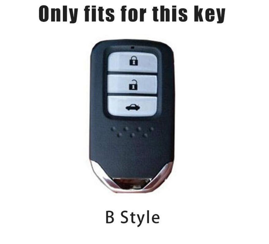 Чехол для корпуса автомобильного ключа для Honda Accord Fit Lucky Vezel City Civic CR-V HR-V Jade Jazz BRV BR-V HR-V Shuttle Pilot Crider Odyssey