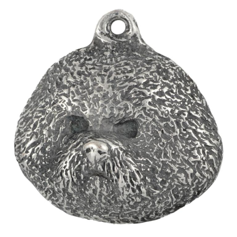 Bichon Frise, Bichon Tenerife, Bichon a poil frise – Dog necklace in gift box, silver-plated locket for dog fan | Art-Dog