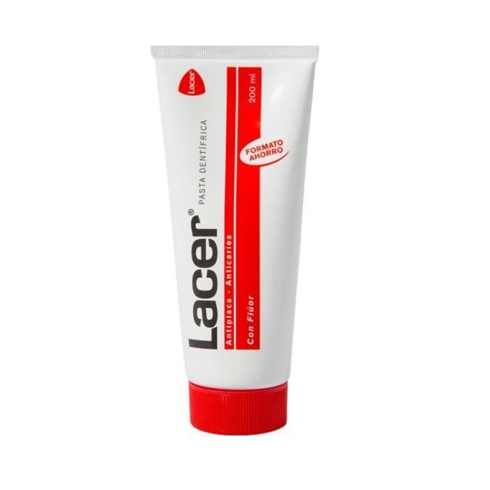 Dentifrice - Lacer - Pate Dentifrice - 200ml - Adulte - Mixte
