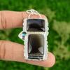 Montana Agate Gemstone Indicolite Sterling Silver Anniversary Pendant Jewelry