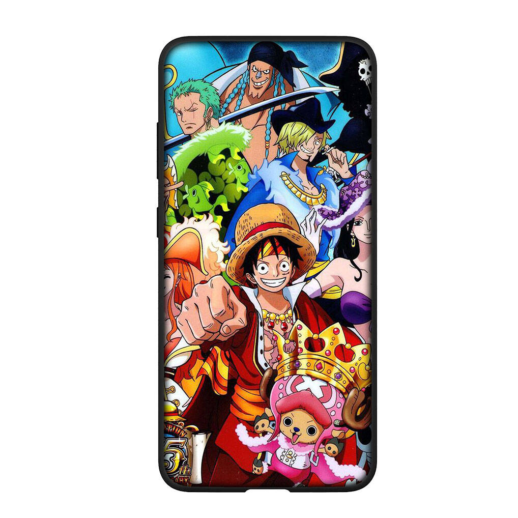 for Motorola Moto Edge 70 60 50 G54 G86 Samsung Galaxy S25 iPhone 17 16 15 Redmi Note 14 13 Pro Max Phone Case Tony Tony Chopper One Piece Luffy Cover