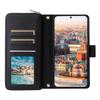 R20 For Samsung Galaxy A24 4G (162.1 X 77.6 X 8.3mm) Case Zipper Leather Flip Phone Cover