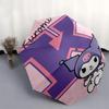 1pc Kuromi,Character Automatic Umbrella-Foldable, Durable 8-Bone Design, Compact and Stylish, Great for Camping, Halloween, Christmas, Mothe