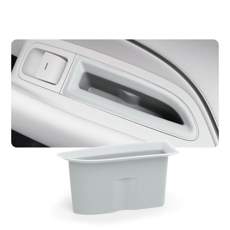 For Xiaomi SU7 2024 2025 Car Styling Passenger Door Handle Storage Box Door Slot Storage Box Interior Auto Modified Accessories
