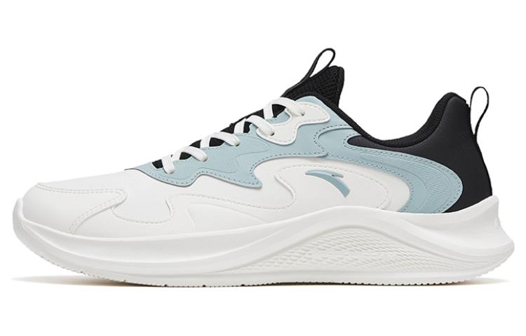 Men's Sneakers Anta Wander Abrasion Resistant, Breathable, Lightweight Low top Running Shoes Men's White