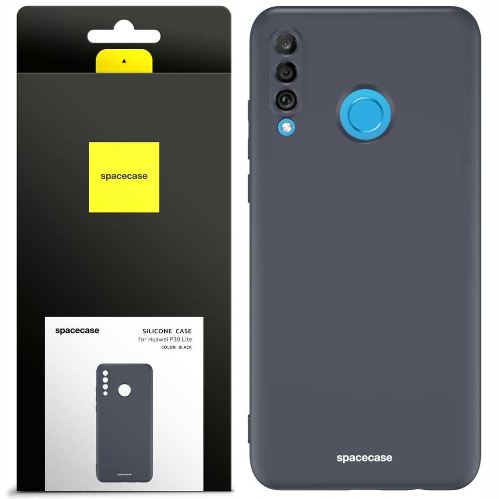 Sc Silicone Case Huawei P30 Lite Black