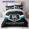 Port aadelaide Fc Pattern Bedding Set Quilt Cover Pillowcase Home Decor Gift (1 * duvet cover + 2 * pillowcase, without core)