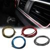 Styling Car Moulding Decorative Filler Strip Interior Exterior Set Red Meters 5