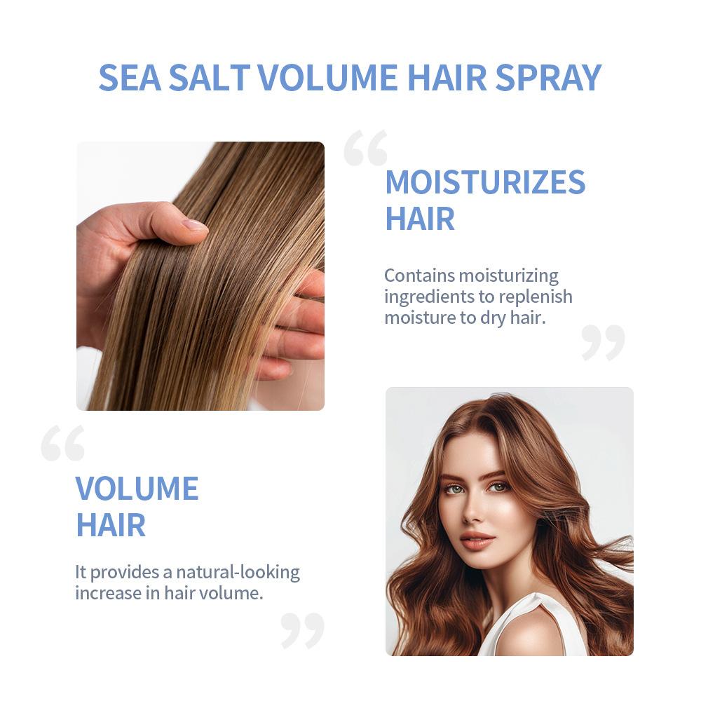 Sea Salt Spray for Hair Water Spray Dry Shampoo for Hair Volumizing Delayer Detangler Volumizer Styling Products Care Hair Spray