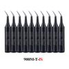 10 шт./лот Бессвинцовое жало для паяльника 900M-T-K/SK/I/IS/B/1C/2C/3C/4C/0.8D/1.2D/1.6D/2.4D/3.2D/SB для паяльной станции 936 937