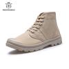 Мужские ботинки, новые повседневные парусиновые туфли, армейские мужские кроссовки, модные высокие военные ботильоны, удобные мужские кроссовки