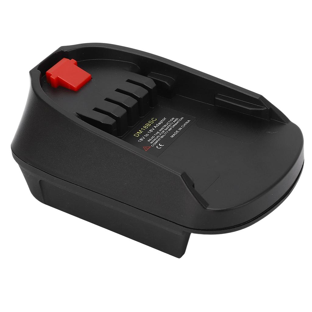 Преобразователь аккумулятора электроинструмента Широкая совместимость Адаптер литиевого аккумулятора для Bosch PBA 18V Аккумуляторный