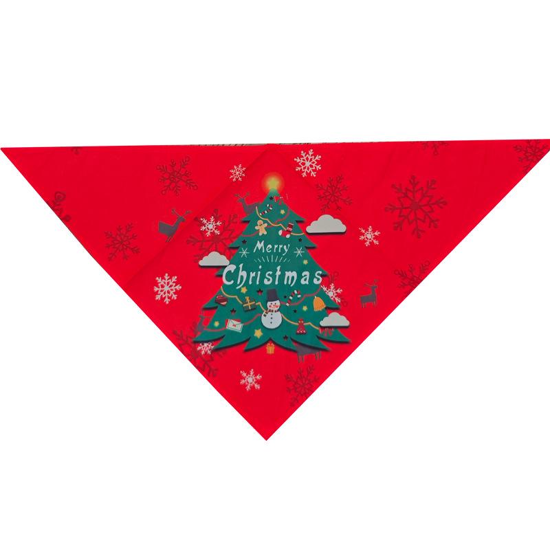 The Hot-Selling Christmas Dog Bandana: Festive Pet Scarf & Bib