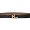 Lauren Ralph Lauren Логотип Реверсивный Кожаный Узкий Пояс Walrblt0f320128999