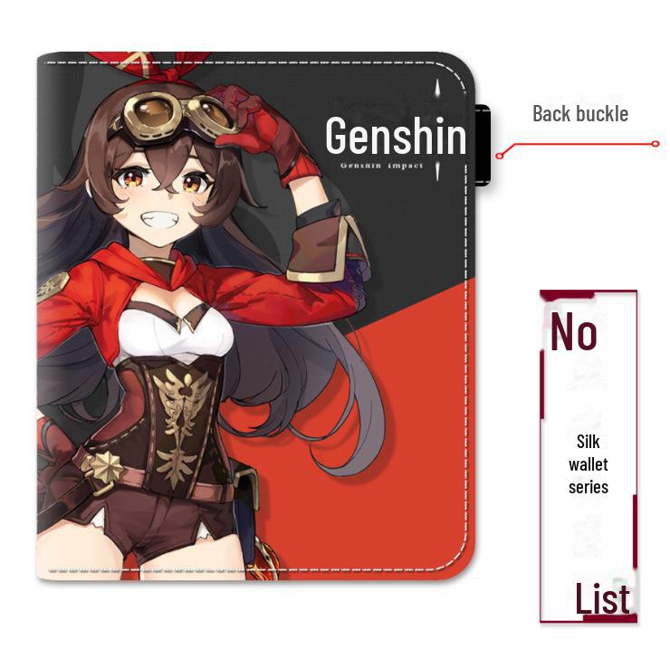 Кошелек с аниме-игрой Genshin Impact — высококачественный периферийный продукт