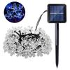 7m IP65 Waterproof Fairy Solar Sakura String 50LEDs Lights Garden Party Decor
