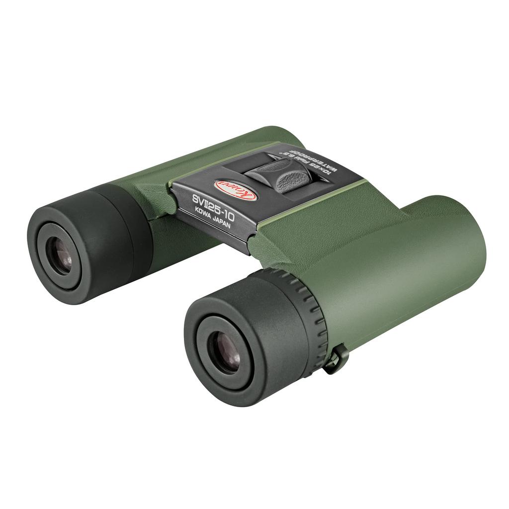 KOWA 25mm Objective 10x Roof Prism High Adjustable Interpupillary Fully Opera Ideal for Fan Live Sports Bird SVII25-10 Binoculars, Lens,
