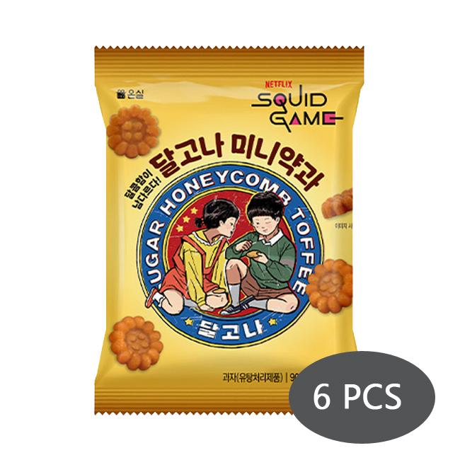 [Игра с кальмарами] Далгона Мини Якгва 90г (3 варианта)