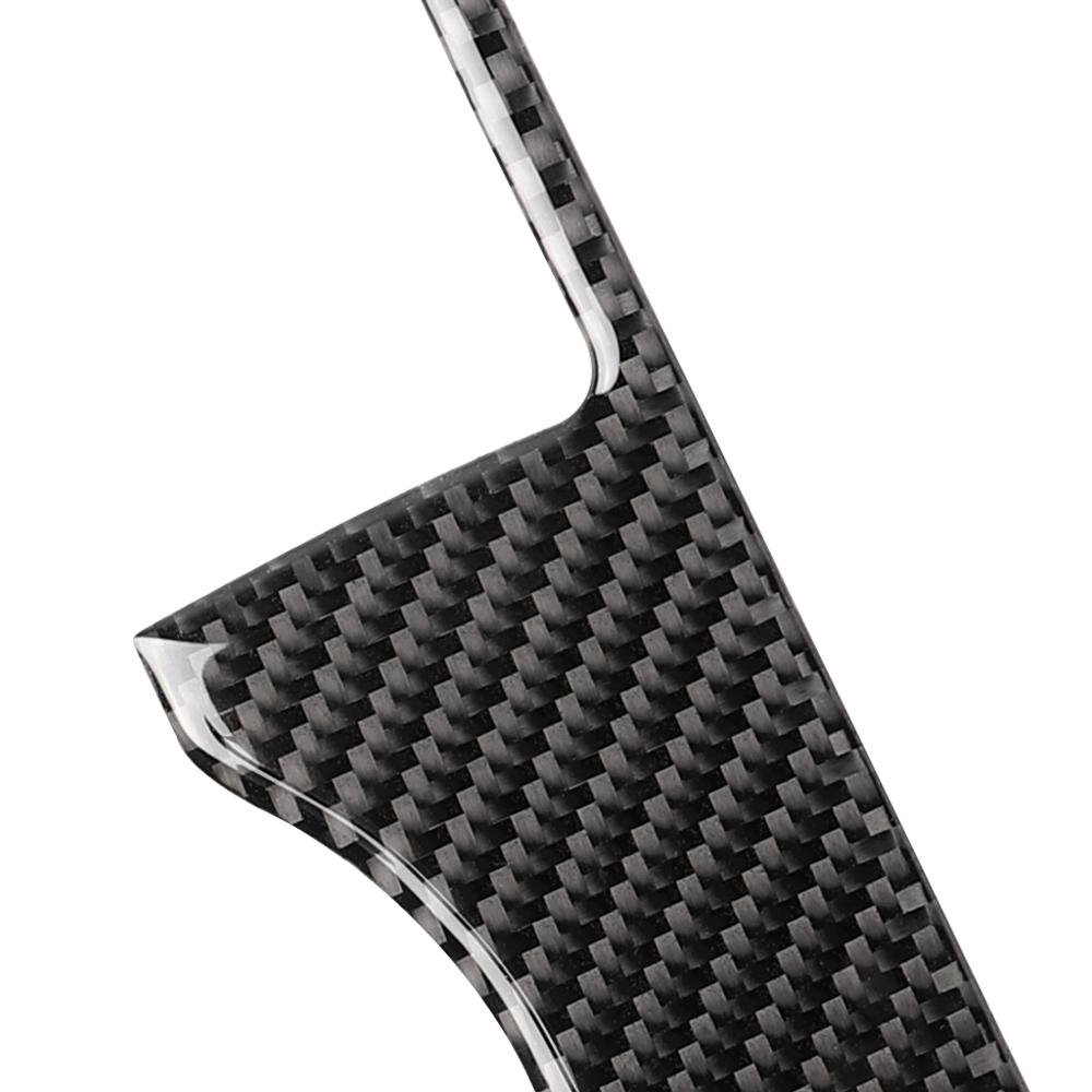 Накладка на дверную ручку салона автомобиля из углеродного волокна, подходит для Honda Civic 2016-2019, автомобильные аксессуары, защитная наклейка 3D