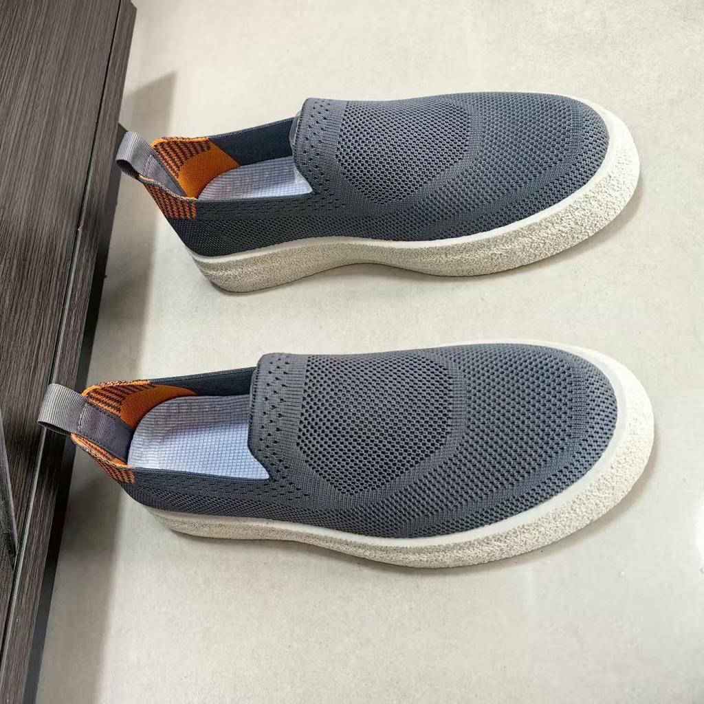 Модные кроссовки Молодежные студенческие Корейский стиль Нескользящие Сетчатые Мужские Туфли Увеличивающие рост Дышащие Обычные Роскошные Распродажа Мужская Повседневная Обувь