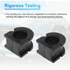 No.K201612 Front Left Front Right Stabilizer Sway Bar Bushing Kit for CHEVROLET SILVERADO 1500 2007-2019 Rubber Suspension Kit Black 2 Pcs