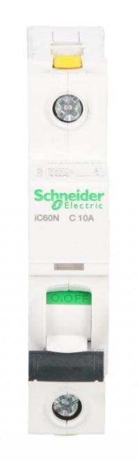 Circuit Breaker 1P C 10A 6Ka Ac Ic60N-C10 Acti9 A9F04110