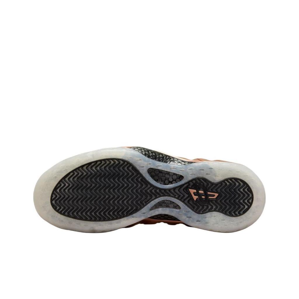 Nike Кроссовки Little Posite One GS Copper 2024 для детей, черные, металлик-медь, Off-Noir FZ0990-800