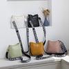 2023 Fashion Crocodile Pattern Crossbody Bag with Printed Webbing Strap - Large Capacity Women's Shoulder Bag