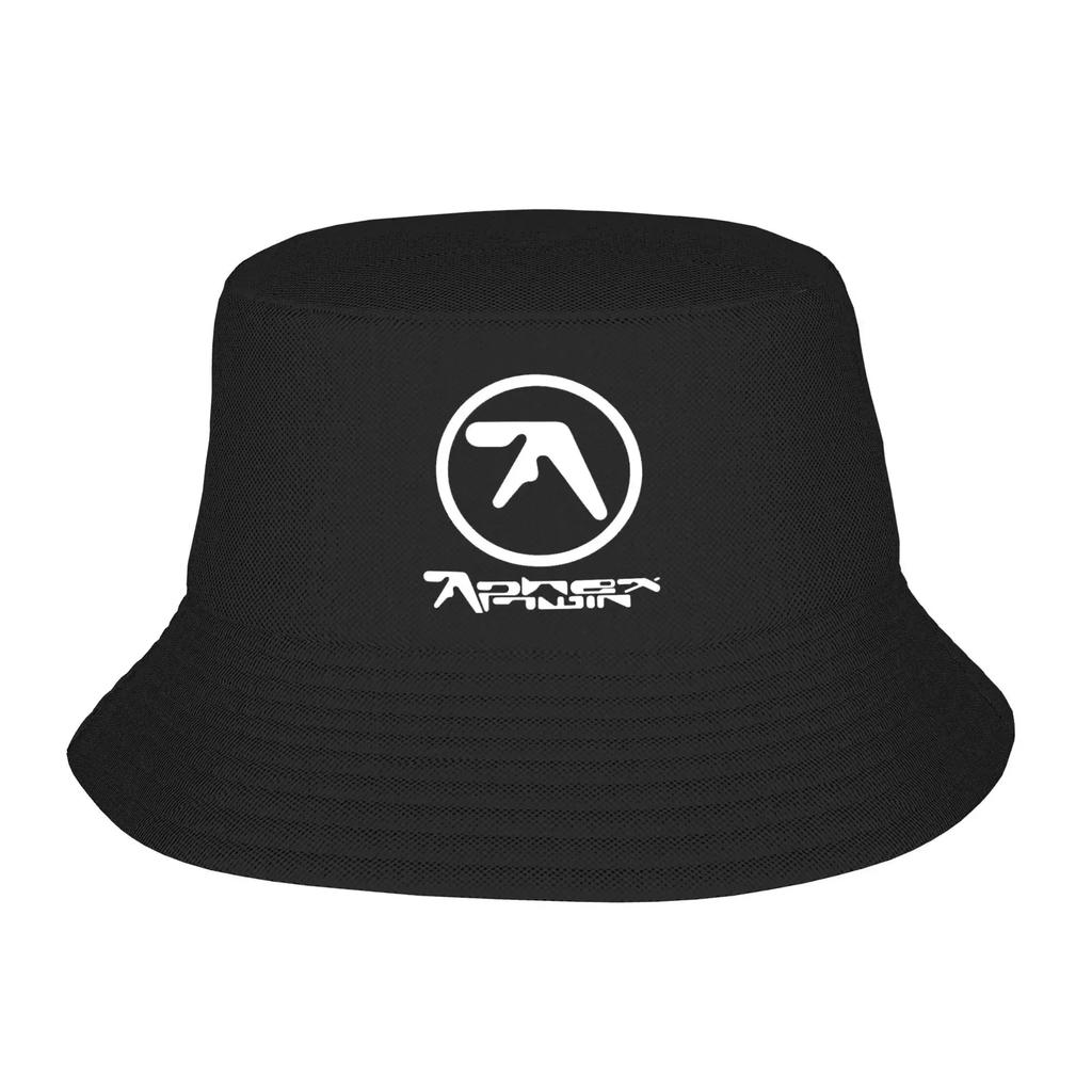 Унисекс панама с логотипом Aphex Twin Мягкая складная рыболовная кепка Унисекс Летние Ретро Пляжные Дорожные Кепки Гавайская На заказ Козырек