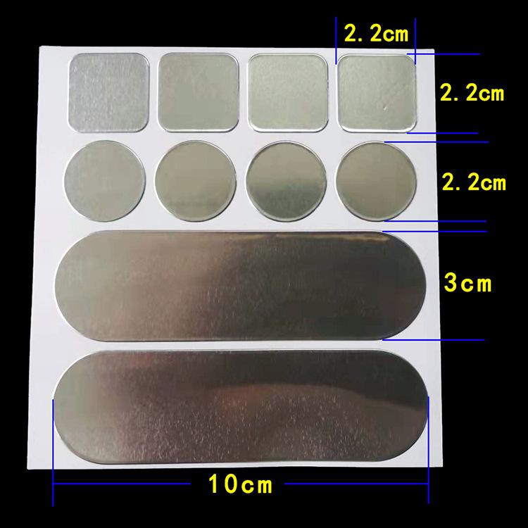 10 Sheets High Temperature Resistant Aluminum Foil Repair Patches Waterproof Fireproof Tape For Pots Pots Pans