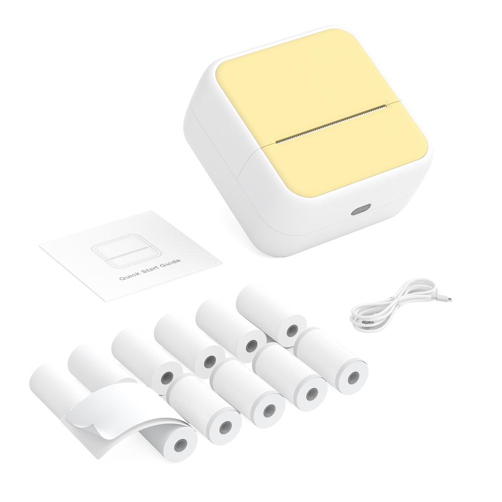 Мини карманный принтер портативный термопринтер для мгновенной фотопечати этикеточная машина BT Wireless Connect 