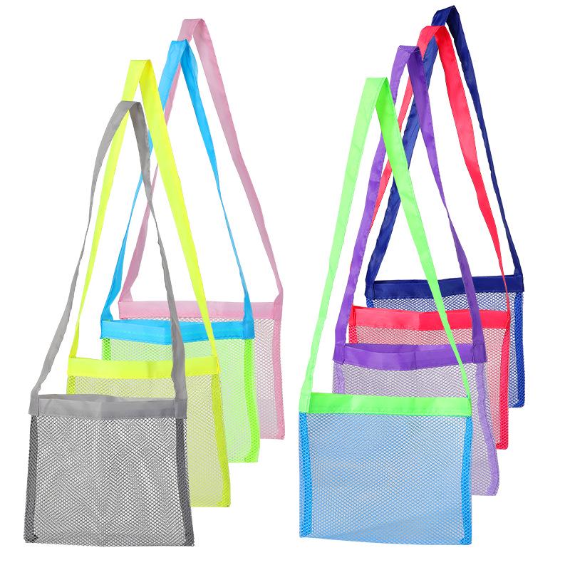 Kids' Travel Beach Toy Mesh Storage Shoulder Bag