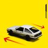 1:Масштаб 37 для TOYOTA AE86 H2 Автомобиль на новой энергии Белый Сплав Модель автомобиля Симуляция Статический Коллекционный Орнамент Детские игрушки Рождественские Новогодние подарки