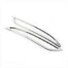 Chrome ABS Rear Fog Lamp Light Strip Trim 2PCS Fit For Tesla Model S 2012-