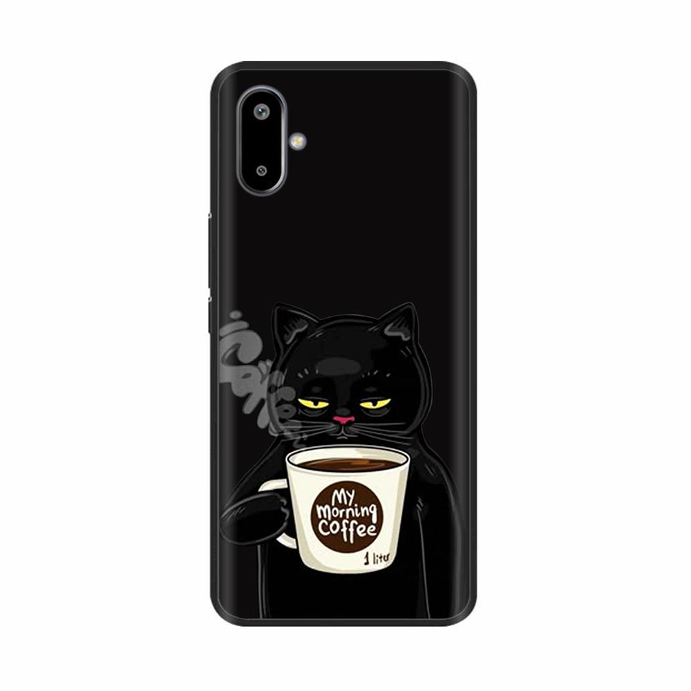 Чехол для Samsung Galaxy M06 5G SM-M066B Фантазийные цветы Корпус телефона Мягкий Тонкий ТПУ Силиконовый чехол Для Galaxy F06 Чехлы для телефона
