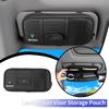 Car Visor Organizer Glasses Holder Sunglass Box Card Clip Accessories For Skoda VRS Octavia Kamiq Kodiaq Karoq RS Superb Fabia R xkzm13