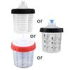 Paint Mixing Cup H/O Quick Cup Hard Cup Inner Cup Lids 600ml Spray Guns