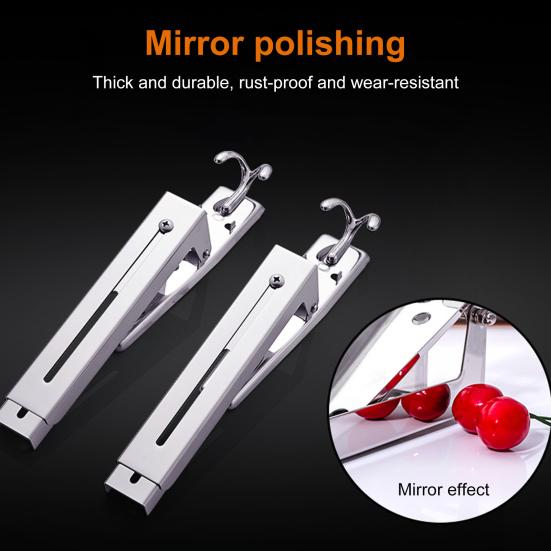 Настенная полка для микроволновой печи, высокая грузоподъемность, простая установка, подставка из нержавеющей стали для электрической духовки, настенный кронштейн