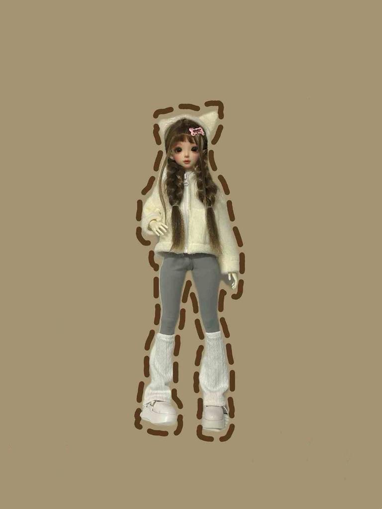 Одежда для BJD кукол, подходящая для размера 1/4, кружевное платье с подтяжками и цветочным узором, набор аксессуаров для кукол (3 балла)