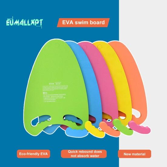 Доска для плавания с ручкой EVA Kickboard для детей и взрослых, тренажер для обучения плаванию, тренировочная доска для бассейна, поплавковая доска для начинающих