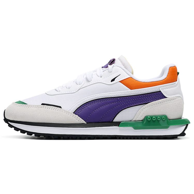 Puma City Rider Electric - Vaporous Grey Multi Unisex Sneakers White 382045-02