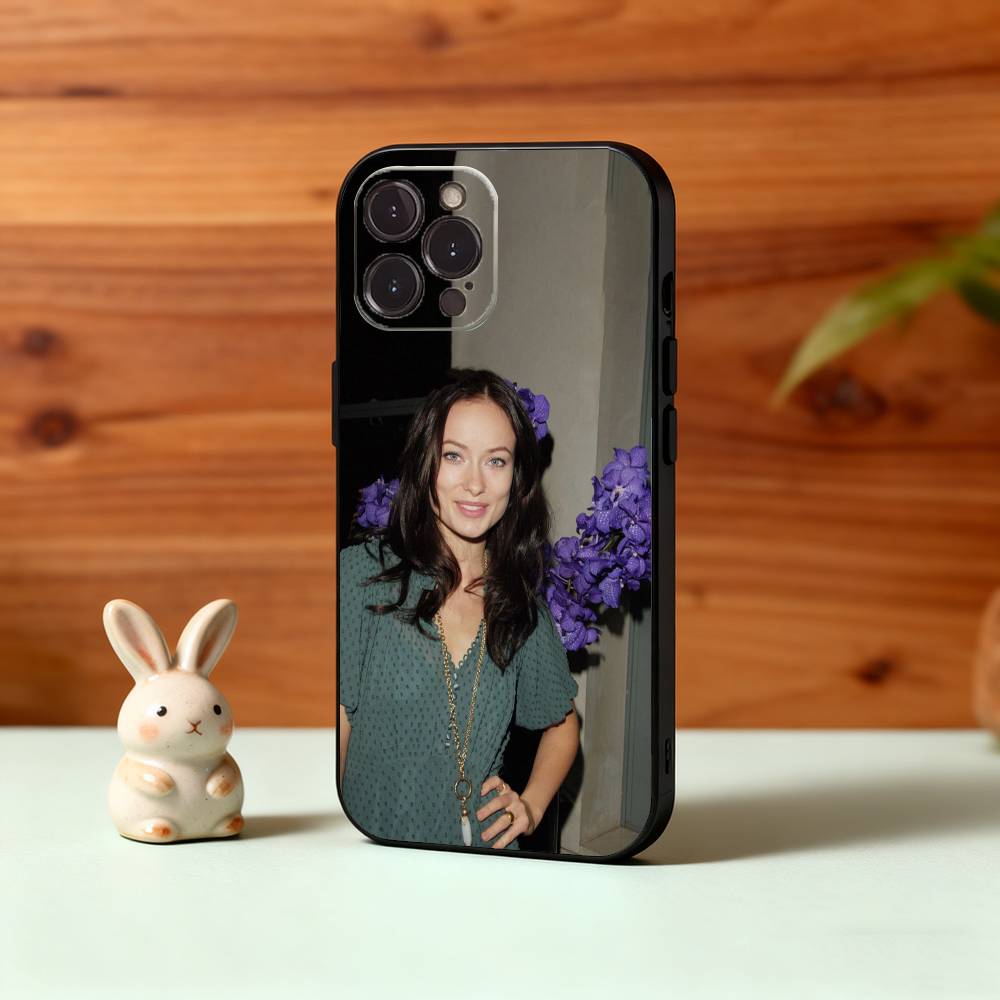 Очаровательный чехол для телефона с Оливией Уайлд для iPhone17,16,15,14,13,12Plus,Pro Max,XS,5G, мягкий силиконовый, черный