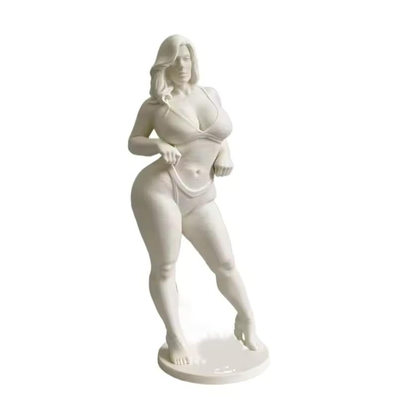 3D-печатная скульптура туфли на высоком каблуке Статуя Чистого Желания Красоты для Гостиной Стола Спальни Домашнего Декора Искусство Ремесло DIY Подарок