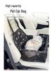 Waterproof Foldable Pet Seat & Mat for Car with Dog Cage & Bed