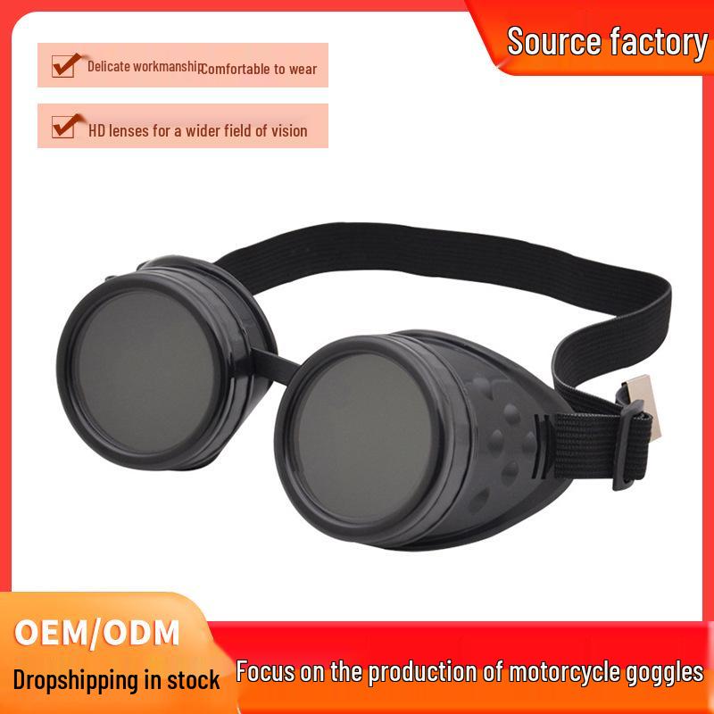 Steampunk Gothic Retro Eclipse Party Glasses