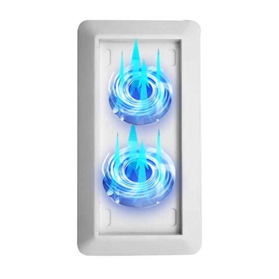 1 Set Host Cooling Fan Heat Dissipation High-speed Dual Fan One Key Switch Console Heat Sink for Xbox Series S